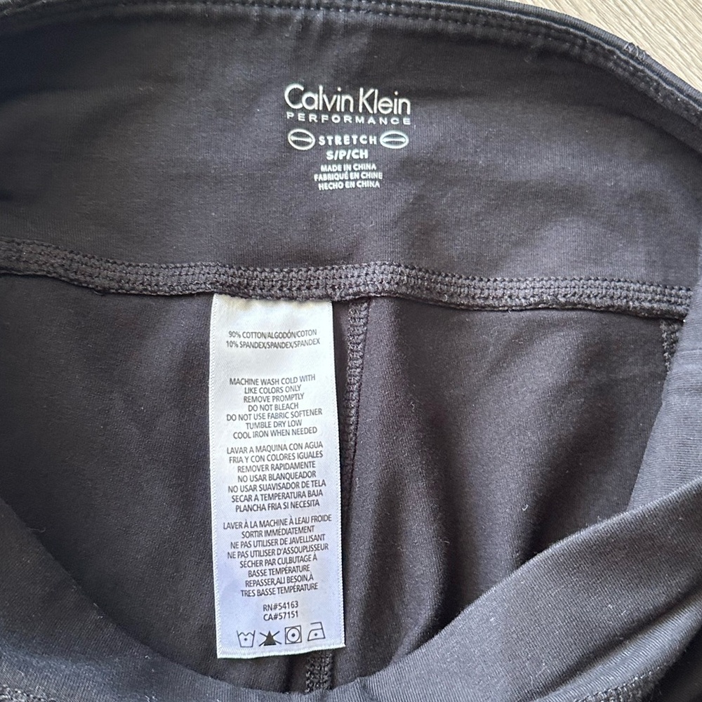 Calvin Klein Performance Stretch Basic Black Skin… - image 5
